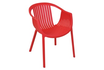 Krzesło Milano Red tworzywo PP