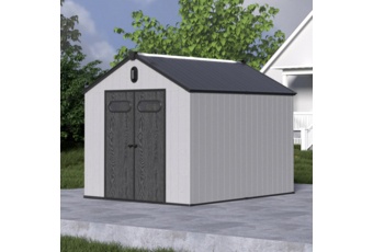 Domek narzędziowy Halmstad 239 x 302 cm Light Grey