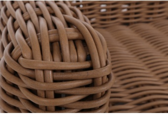 Meble ogrodowe technorattanowe Umbria Beige / Taupe Melange