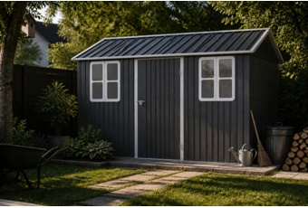 Domek narzędziowy Stavanger 360 x 313 cm Grey