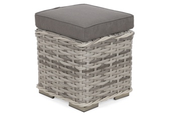 Narożny zestaw mebli ogrodowych Foggia Basic Light Grey / Grey