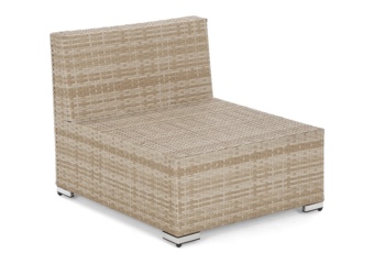 Narożnik modułowy z technorattanu Kansas Maxi Grey / Grey Melange Narożnik modułowy z technorattanu Kansas Maxi Beige / Beige Melange