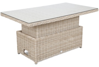 Meble ogrodowe technorattanowe Memfis Beige / Beige Melange