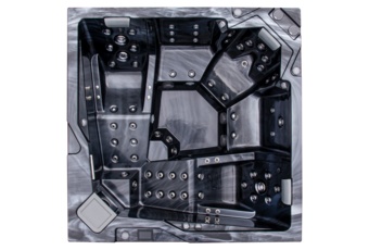 Wanna ogrodowa z hydromasażem Hanscraft Almandine Oka5 - dla 5 osób - system Audio Wanna ogrodowa z hydromasażem Hanscraft Almandine Oka5