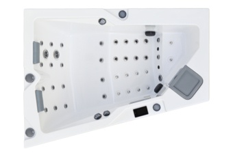 Wanna ogrodowa z hydromasażem Hanscraft Amethyst Oka1 - 39 dyszy - ocieplana Wanna ogrodowa z hydromasażem Hanscraft Amethyst Oka1