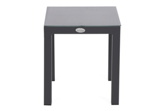 Meble ogrodowe aluminiowe Morton Dark Grey / Grey Melange