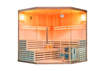 Sauna fińska narożna EA5 z piecem