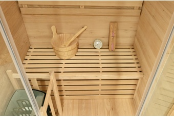 Sauna fińska Nordum Basic 2-osobowa naturalna