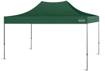 Namiot handlowy 450 x 300 cm zielony