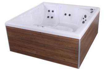 Wanna ogrodowa z hydromasażem Hanscraft Oka Plug & Play Wave 2