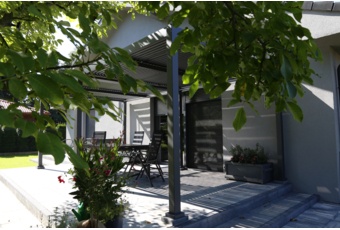 Pergola ogrodowa aluminiowa Schatler Modern Alu 6x3 m