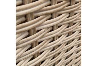 Meble ogrodowe technorattanowe Bristol Round Elegant 180 cm Beige / Beige Melange 8+1 - beżowe - dla 8 osób Meble ogrodowe technorattanowe Bristol Round Elegant 180 cm Beige / Beige Melange 8+1