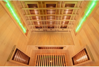 Sauna infrared Nordum Solea 2-osobowa szara
