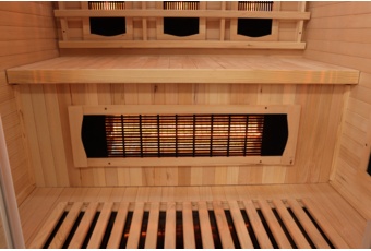 Sauna infrared Nordum Basic 2-osobowa naturalna