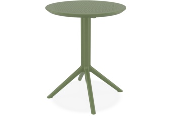 Stół Siesta Sky Folding Ø 60 cm Olive Green