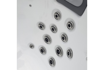 Wanna ogrodowa z hydromasażem Aquess Zenya 5002 7-osobowa