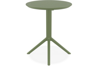 Stół Siesta Sky Folding Ø 60 cm Olive Green