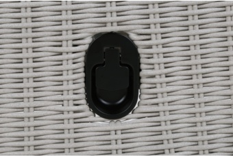 Meble ogrodowe technorattanowe Memfis White / Grey