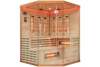 Sauna infrared narożna EA3CR z koloroterapią