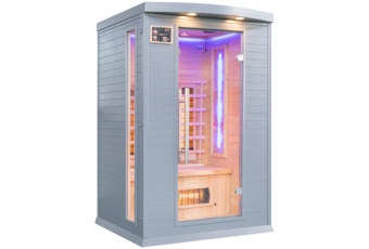 Sauna infrared Nordum Classic 2-osobowa szara