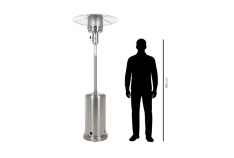 Ogrzewacz tarasowy Aura Steel