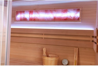 Sauna fińska narożna Nordum Pure One 4-osobowa naturalna