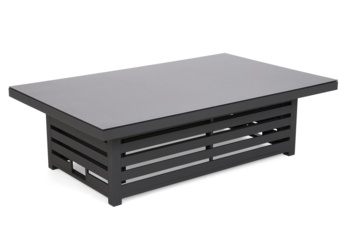 Narożne meble ogrodowe aluminiowe Neapol Comfort Grey / Grey Melange