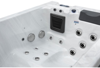 Wanna ogrodowa z hydromasażem Aquess Ellora 1201 2-osobowa