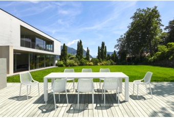 Stół Siesta Vegas 260+40 cm Black