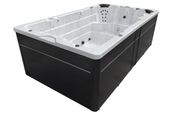 Basen ogrodowy z przeciwprądem i hydromasażem Hanscraft Thor 400 x 228 cm