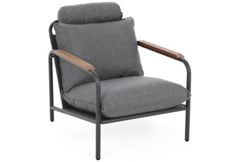 Meble ogrodowe aluminiowe Como Grey / Grey