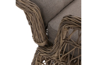 Meble ogrodowe technorattanowe Corfu Light Brown / Beige Melange