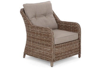 Narożne meble ogrodowe technorattanowe Windsor Ginger / Brown Melange