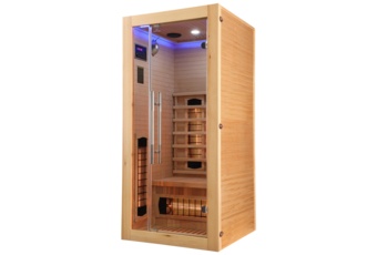 Sauna infrared Nordum Basic 1-osobowa naturalna