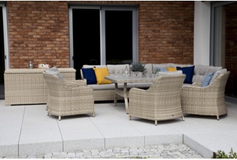 Skrzynia ogrodowa Lorca Ginger - kolor rudy Skrzynia ogrodowa Lorca Ginger