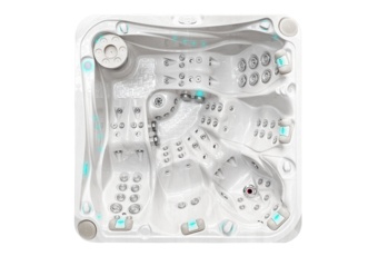 Wanna ogrodowa z hydromasażem Aquess Devotion 7202 5-osobowa