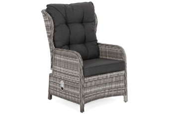 Meble ogrodowe technorattanowe Sofia jasnoszare dwuosobowe Meble ogrodowe technorattanowe Sofia Light Grey / Grey Melange