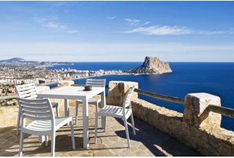 Stół Siesta Ares 80 cm Brown