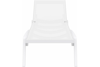 Leżak ogrodowy Siesta Pacific White / White