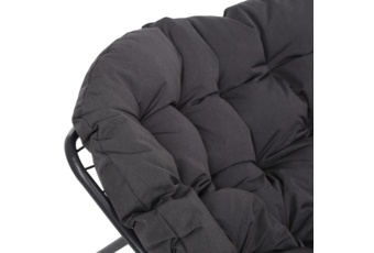 Fotel bujany Bari Grey / Grey Melange