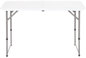 Stół cateringowy, składany stolik z HDPE 122 cm Stół cateringowy składany 122 cm - 2 wysokości