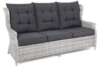 Meble ogrodowe technorattanowe Memfis Light Grey / Grey Melange