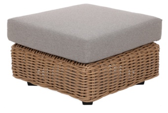 Narożne meble ogrodowe technorattanowe Umbria Beige / Taupe Melange