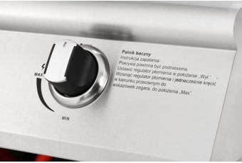 Grill gazowy Köler Relish V4 - srebrny - 17,2 kW Grill gazowy Köler Relish V4 Silver