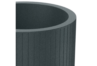 Donica ogrodowa Coro Round High Graphite 22 l