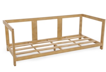 Meble ogrodowe aluminiowe Lyon Teak / Fog Grey