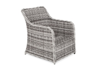 Meble ogrodowe technorattanowe Bergamo Light Grey / Grey Melange