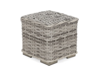 Narożny zestaw mebli ogrodowych Foggia Basic Light Grey / Grey