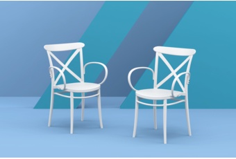 Krzesło Siesta Cross XL White