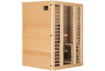 Sauna hybrydowa Nordum Combi 3-osobowa naturalna - fińska i infrared Sauna hybrydowa Nordum Combi 3-osobowa naturalna